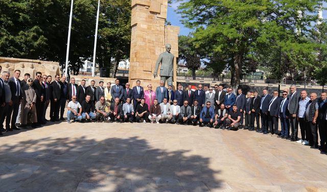 Sivas'ta Ahilik haftası Atatürk anıtı önünde başladı