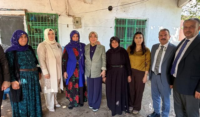 Sivas Milletvekili Toy, Şanlıurfa'da ziyarette