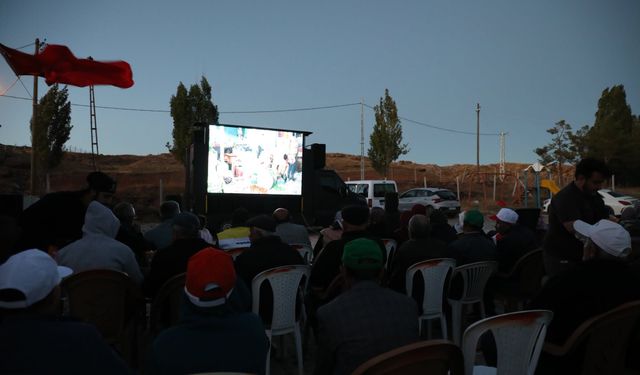 Ovacık Köyü’nde bugün Hayal Perdesi kuruluyor