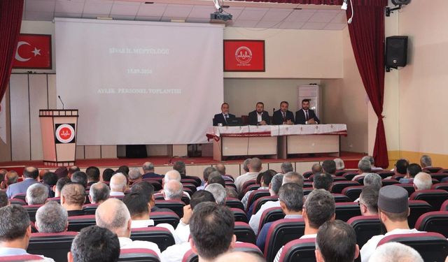 Sivas’ta Din Görevlileri toplandı