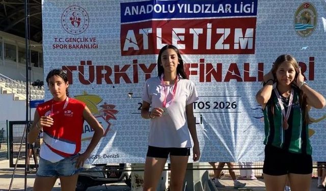 Sivaslı atlet Türkiye şampiyonu oldu
