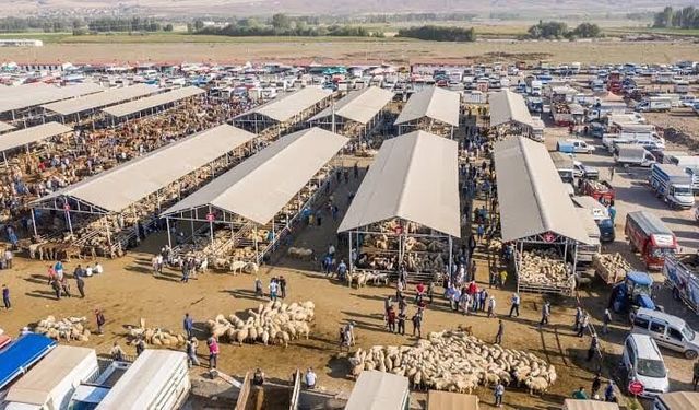 Şarkışla Hayvan Pazarı şap hastalığı tedbiri kapsamında kapatıldı