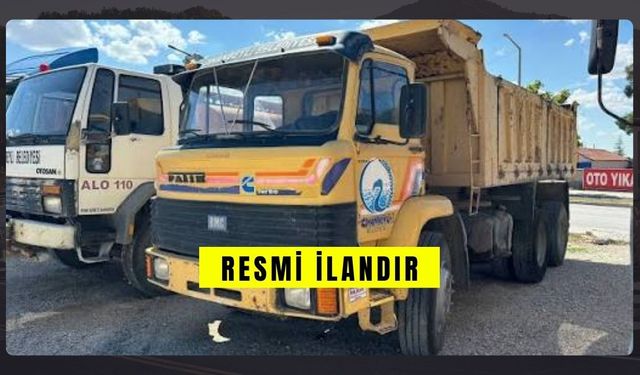 EKONOMİK ÖMRÜNÜ DOLDURMUŞ  ARAÇ SATIŞI İHALE İLANI