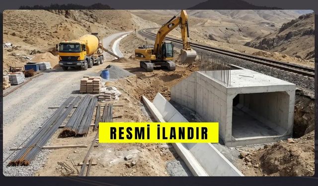 HİDROLİK SANAT YAPILARININ BAKIM VE REHABİLİTASYONU İŞİ YAPTIRILACAKTIR