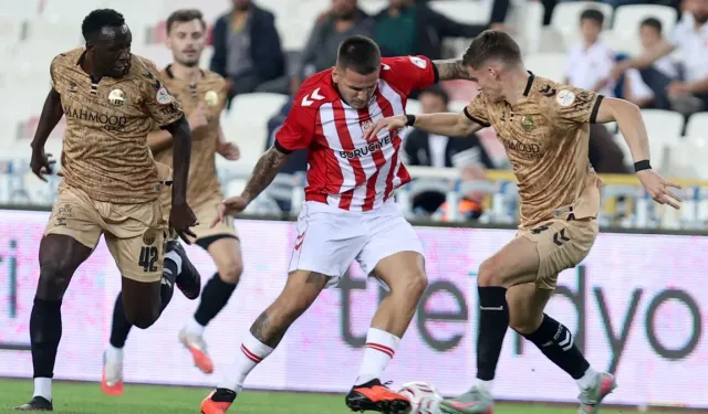 Sivasspor'un ligdeki galibiyet hasreti 6 maça çıktı