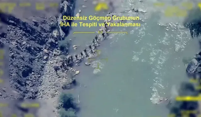 Sivas dahil 18 ilde kaçak göçmen operasyonu