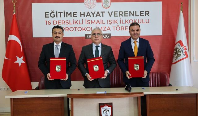 Sivas'ta eğitime hayırsever desteği