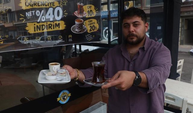 Sivas’ta Öğrencilerin Cebini Rahatlatan Kampanya: Çay 10, Türk Kahvesi 20 TL