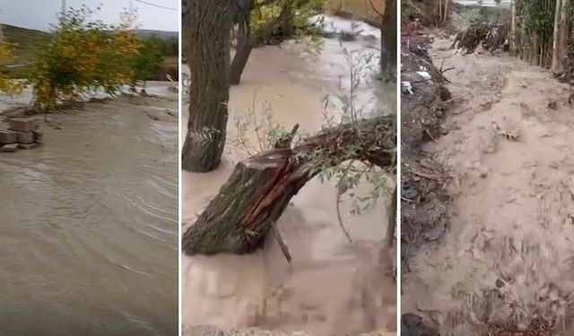 Sivas'ta sağanak su taşkınlarına neden oldu