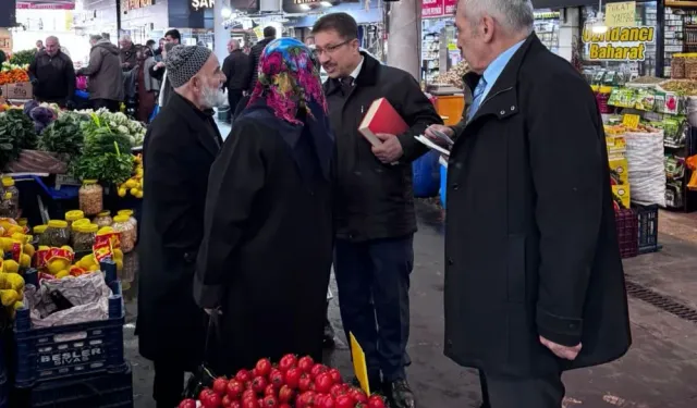 Sivas Hal Esnafının Sorunlarını BTP Dinledi: Tane İle Alışveriş!