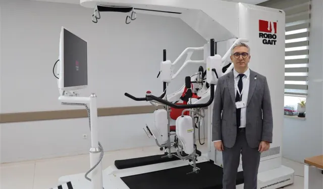 Sivas Numune Hastanesi’ne robotik yürüme cihazı kuruldu