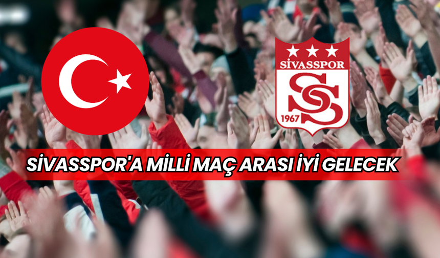 Sivasspor'a Milli Maç Arası İyi Gelecek