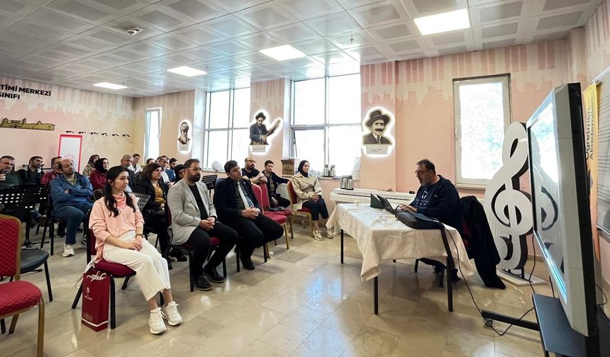 Sivas Öğretmen Akademileri'nde müzik zamanı