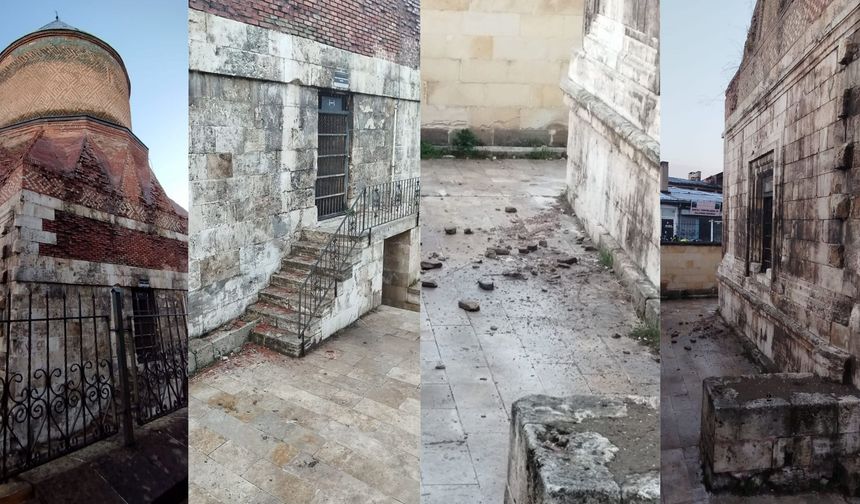 Sivas'ın Güdük Minare'si zamana yeniliyor mu?