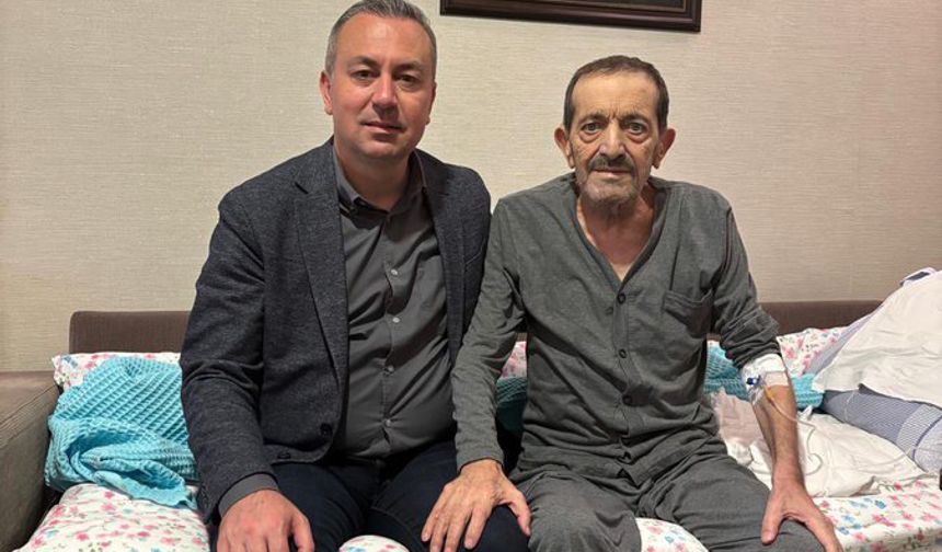 Başkan Uzun, Aytekin Kulmaç’ı ziyaret etti