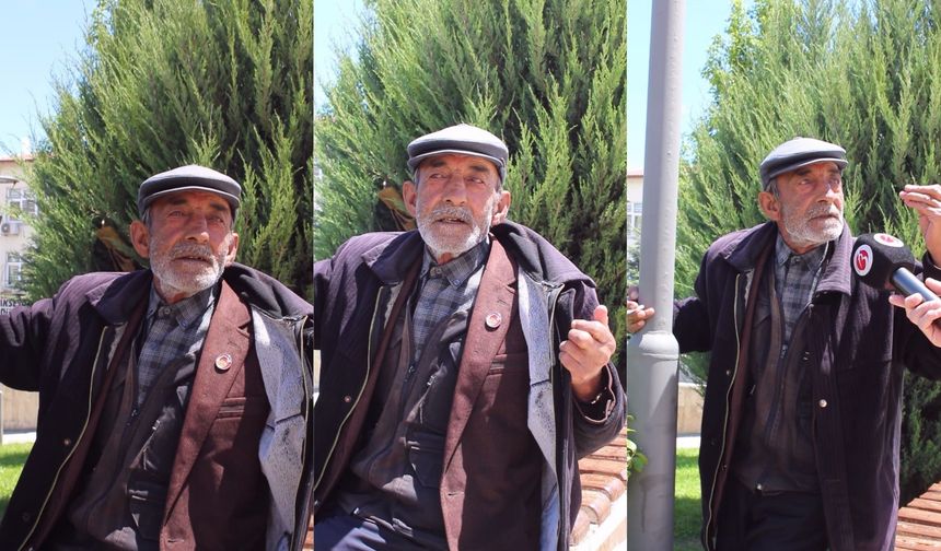 Bu ülke için savaştım diyen gaziden yürek yakan sözler