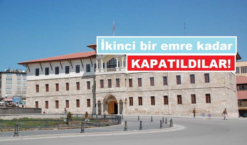 Valilik'ten önemli uyarı! İkinci emre kadar kapatıldı