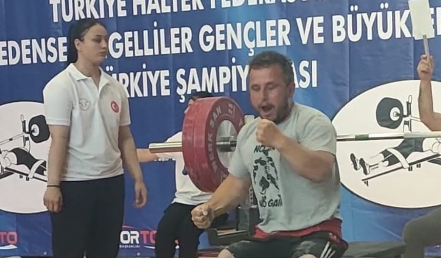 Mustafa Gül, Türkiye Şampiyonu oldu
