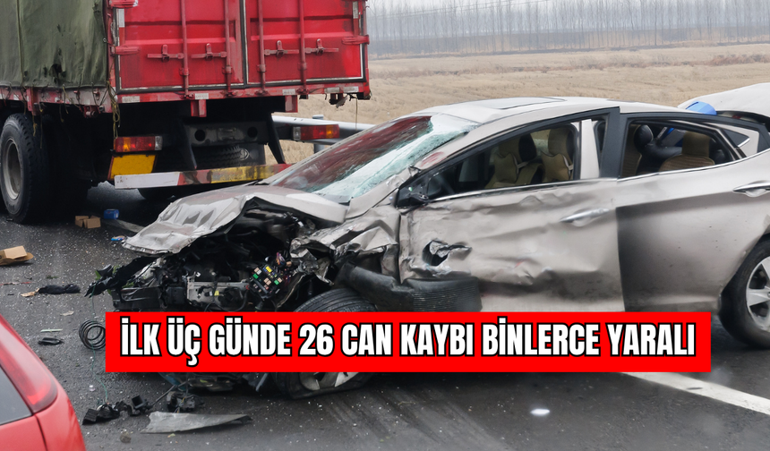 İlk Üç Günde 26 Can Kaybı Binlerce Yaralı