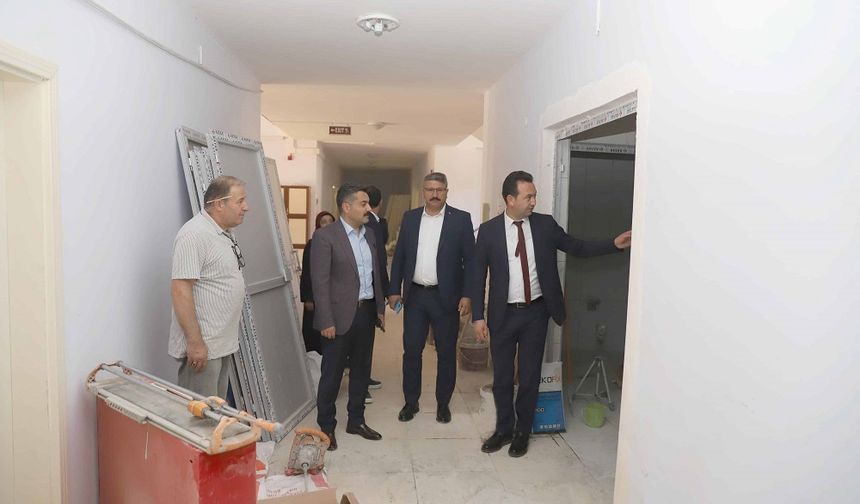 Müdür Erdoğan'dan Gölova incelemesi