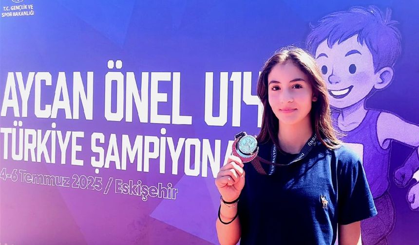 Sivaslı atletten Türkiye Şampiyonasında altın madalya