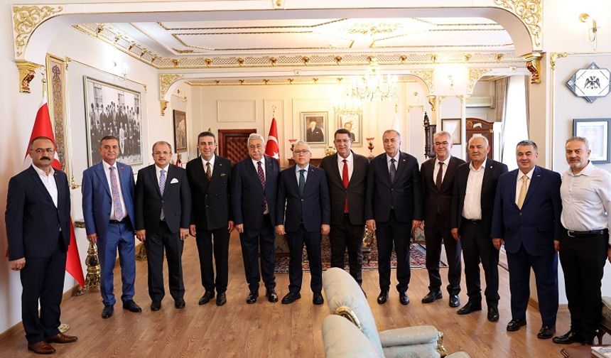 TESK Genel Başkanı Palandöken Sivas'ta