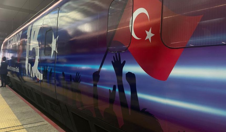15 Temmuz Treni Sivas Hattında Sefer Yapacak!