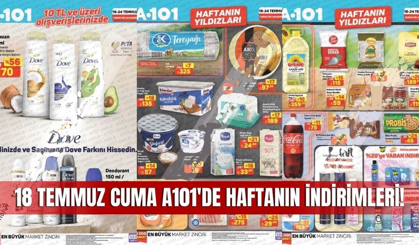 A101 Aktüel 18 Temmuz 2025 Kataloğu Yayınlandı! Bu Hafta Hangi Ürünler İndirimde?
