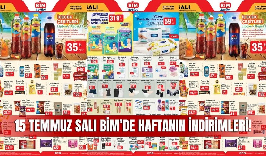 Bim Aktüel 15 Temmuz 2025 Kataloğu Yayınlandı: Bu Salı Bim’e Gelen Ürünler Çok Konuşulacak!