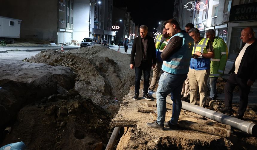 Sivas Belediyesi'nden Gece Operasyonu!