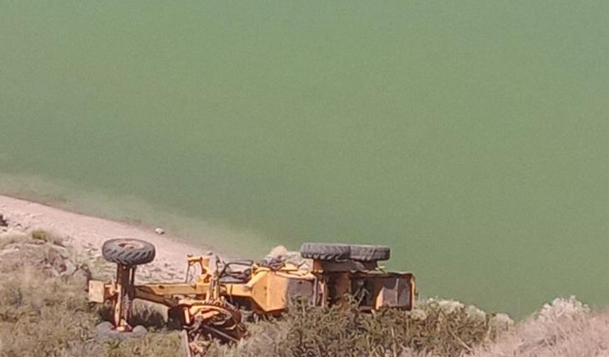 Sivas'ta İş Makinesi Faciası 1 Ölü 1 Yaralı
