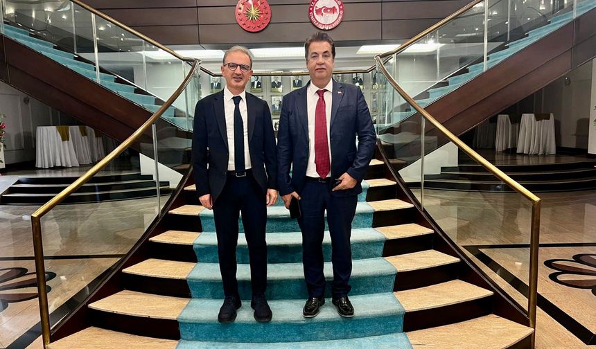 Sivas Cumhuriyet Üniversitesi Hastanesi için Ankara'da önemli temaslar