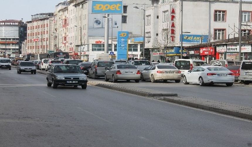 Sivas'ta taşıt sayısı 211 bin sınırına dayandı