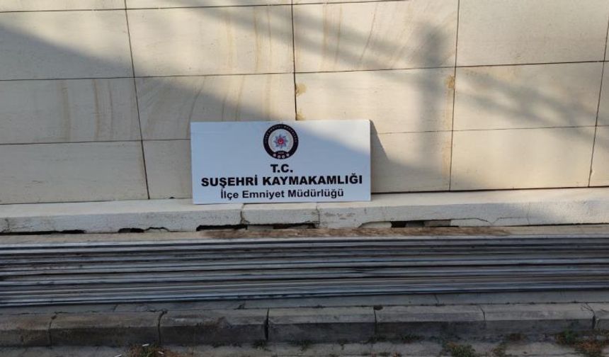 Sivas'ta alüminyum fareleri kıskıvrak yakalandı!