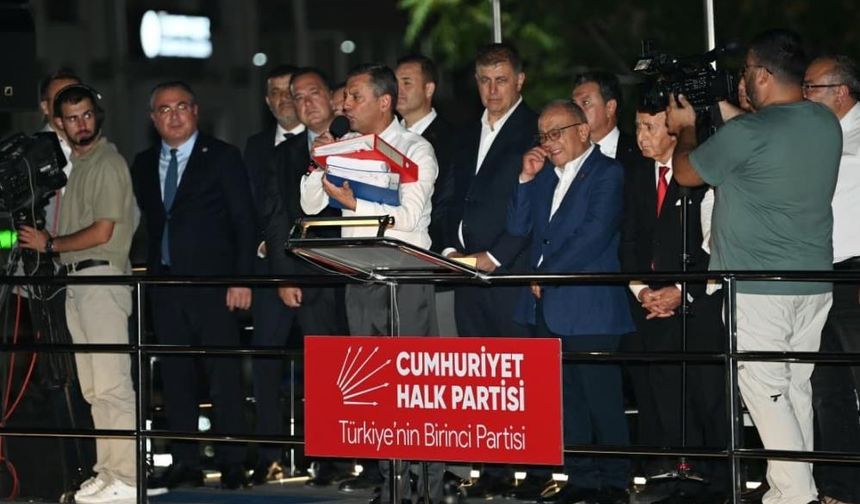 CHP'den istifa sonrası Aydın'da miting
