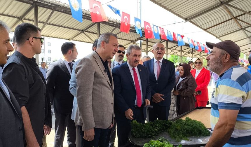 Sivas’ta “Doğal Ürünler ve Köy Pazarı” hizmete açıldı
