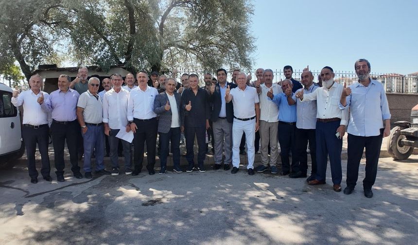 Saadet Partisi'nden sanayi esnafına ziyaret