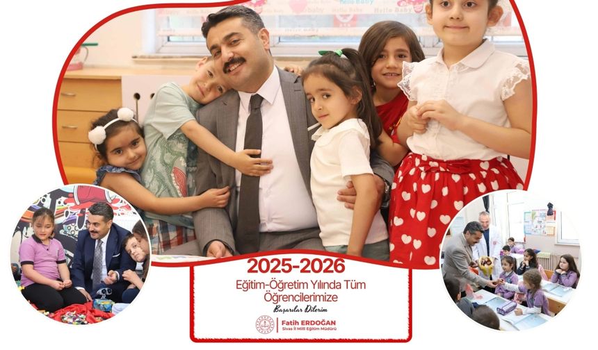 Sivas Milli Eğitim Müdürü'nden özellikle velilere mesajı var