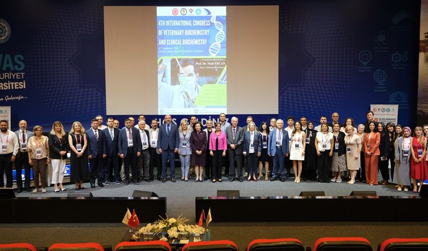 Sivas'ta dünya veterinerleri kongre için buluştu