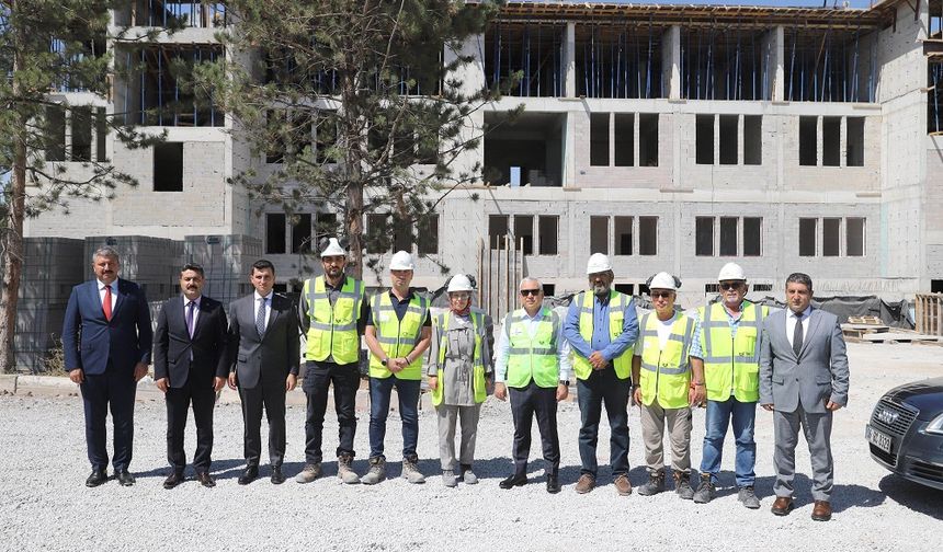 Sivas'ta eğitim inşaatına TANAP dokunuş