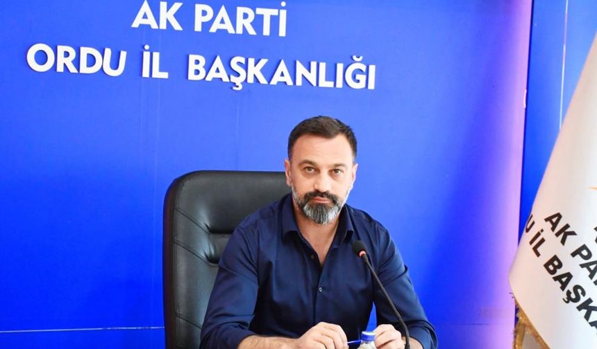 O ilin AK Parti İl Başkanı telefonla istifa etti!..