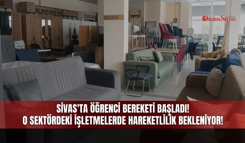Sivas'ta Öğrenci Bereketi Başladı!