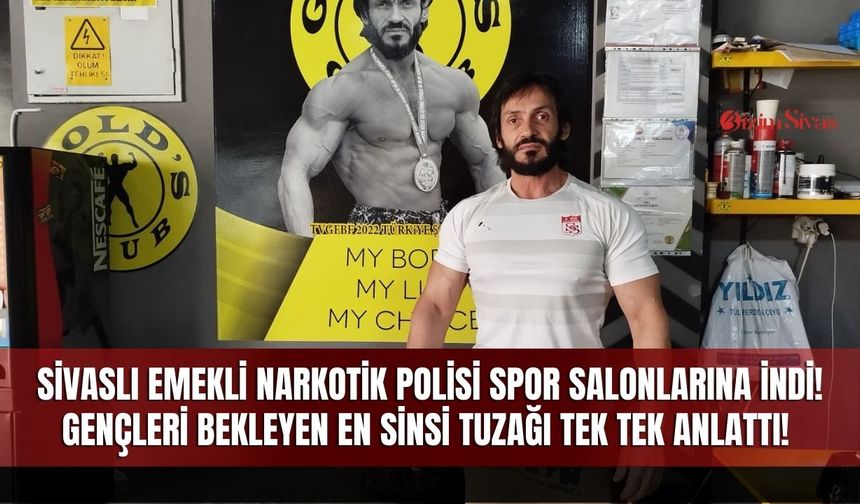 Sivaslı Emekli Narkotik Polisi Spor Salonlarına İndi!