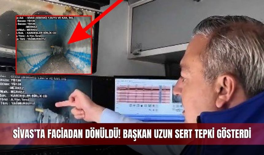 Sivas’ta faciadan dönüldü! Başkan Uzun sert tepki gösterdi