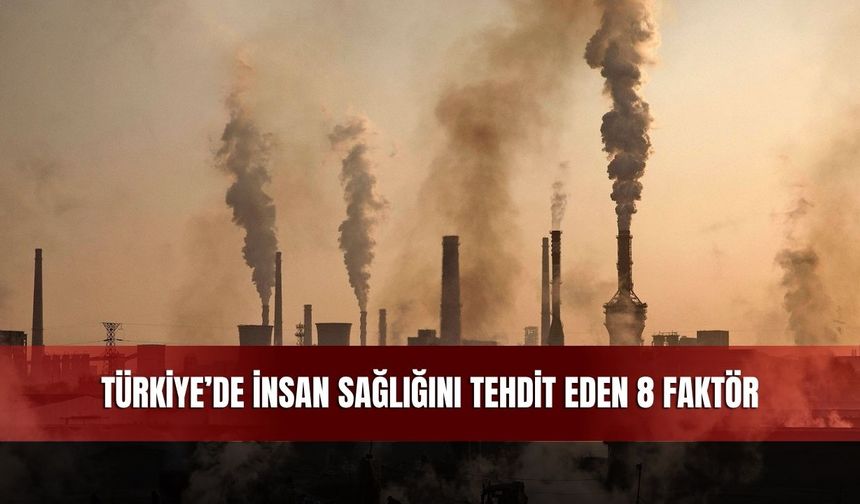 Türkiye’de İnsan Sağlığını Tehdit Eden 8 Faktör