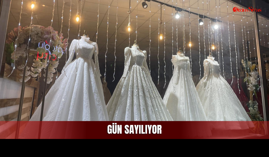 Sivas'taki Gelinlikçiler Bahar Hareketliliğini Bekliyor