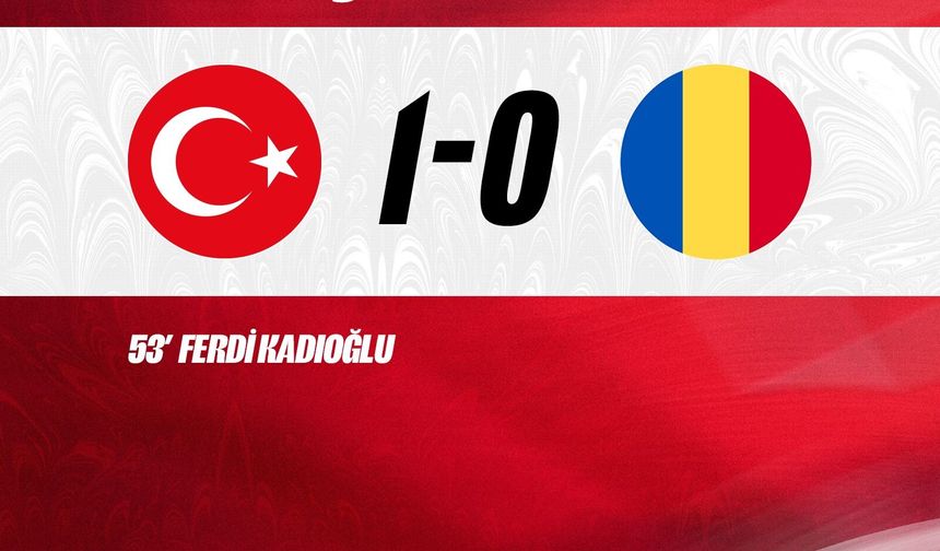 Dünya Kupası yolunda Türkiye Romanya'yı eledi