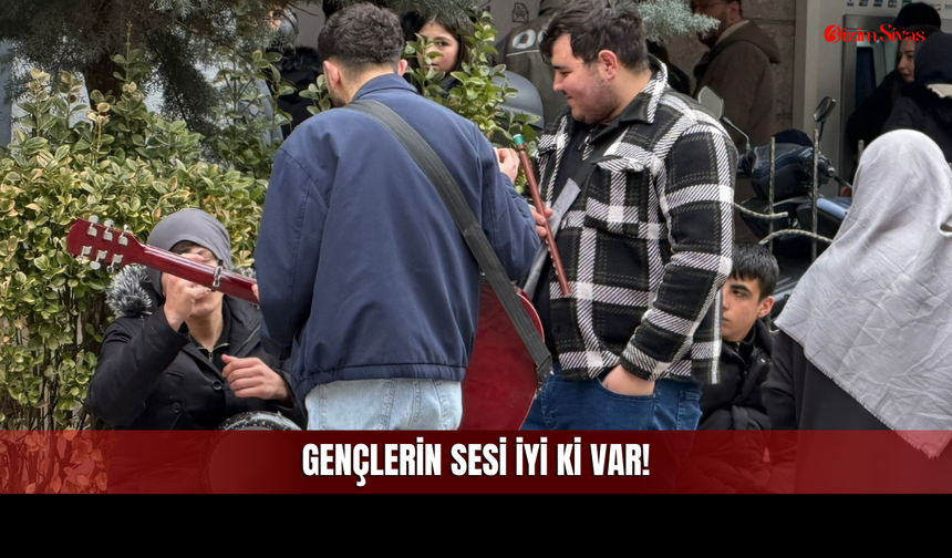 Sivas Kent Meydanı Gençlerin Sesiyle Canlanıyor