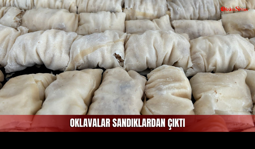 Sivas’ta Bayram İçin Oklavalar Sandıktan Çıktı!