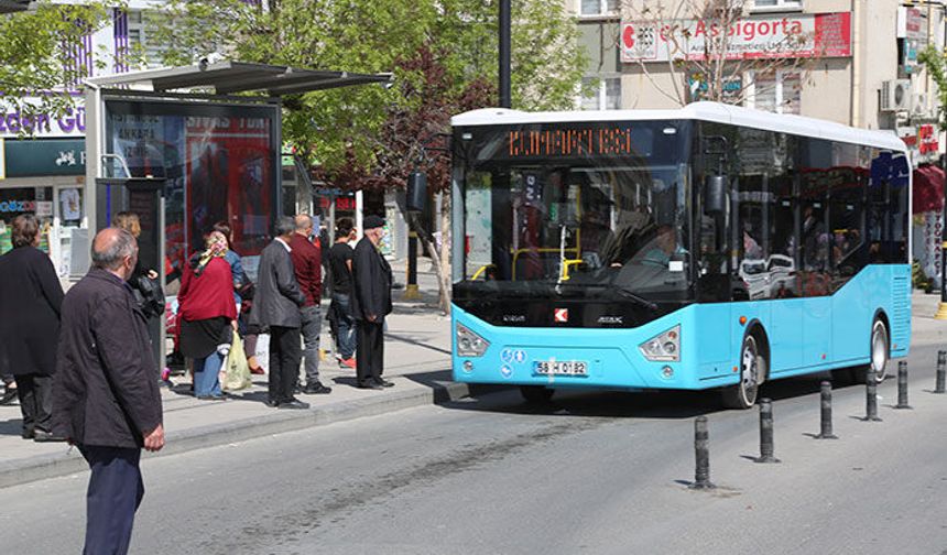 Sivas Belediyesi otobüs fiyatlarına zam yapmayacağını duyurdu